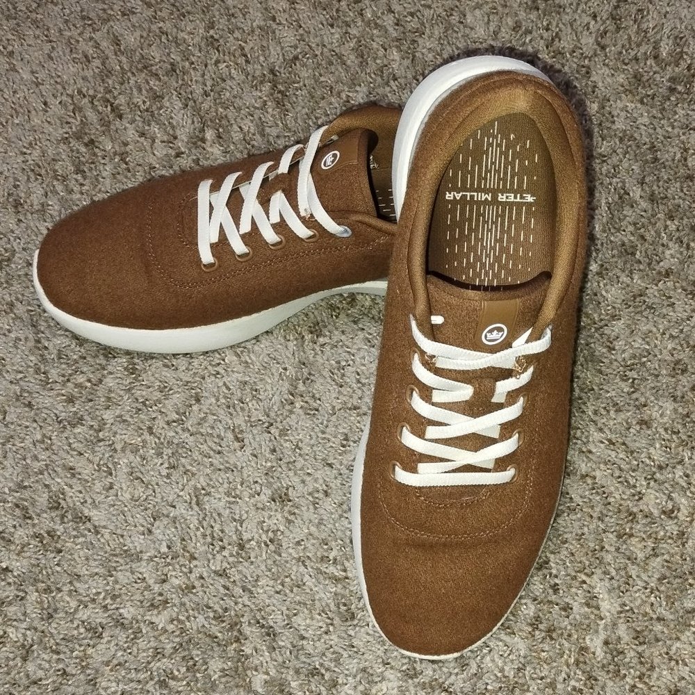 Men's Peter Millar Glide Performance Wool Sneakers. US Size 10. EUC